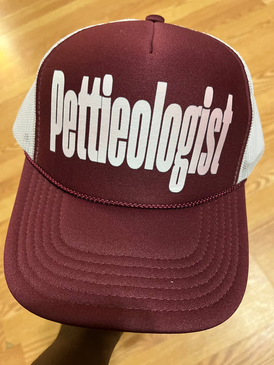 Pettieologist Burgundy/Wht