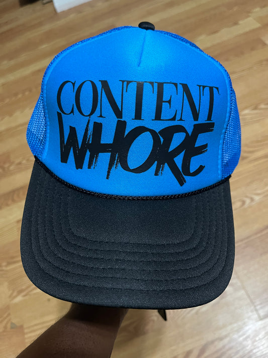 Content Whore Blk/Blue