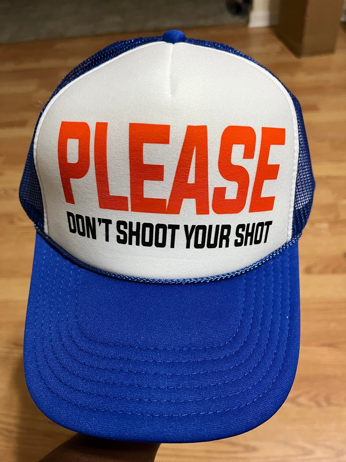 Please Don’t Shoot Blue/White