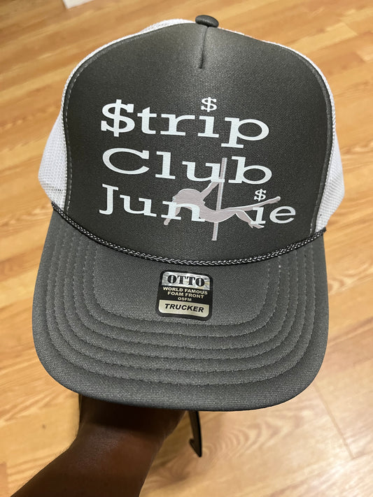 Strip Club Junkie Grey/Wht