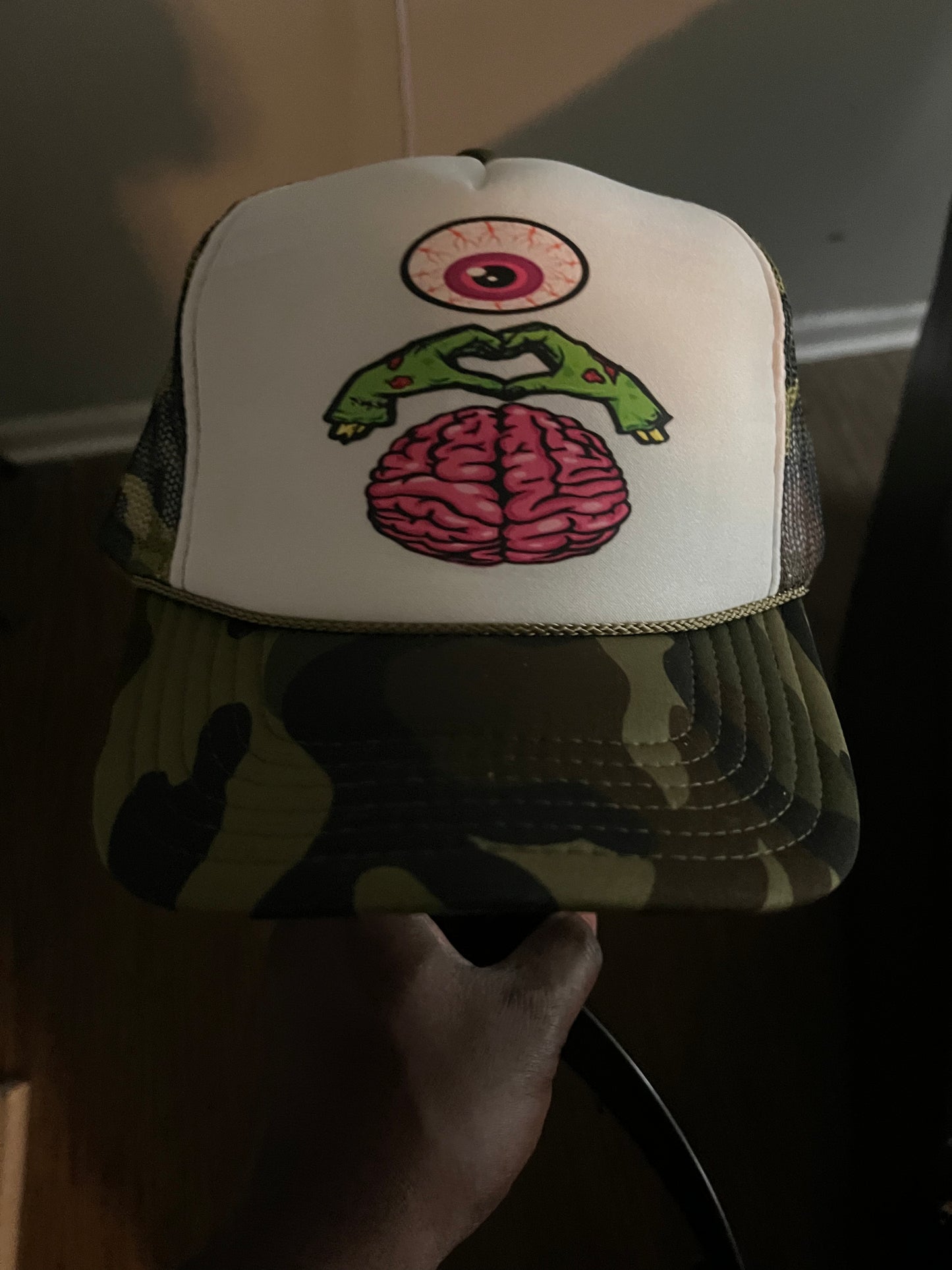 Brainiac Up/Dwn Camo/Wht