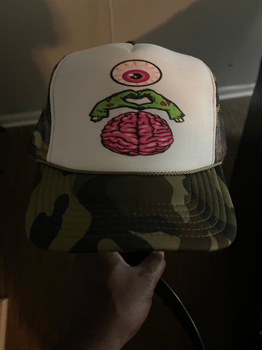 Brainiac Up/Dwn Camo/Wht