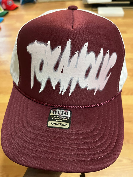 Toxaholic Burgundy/Wht