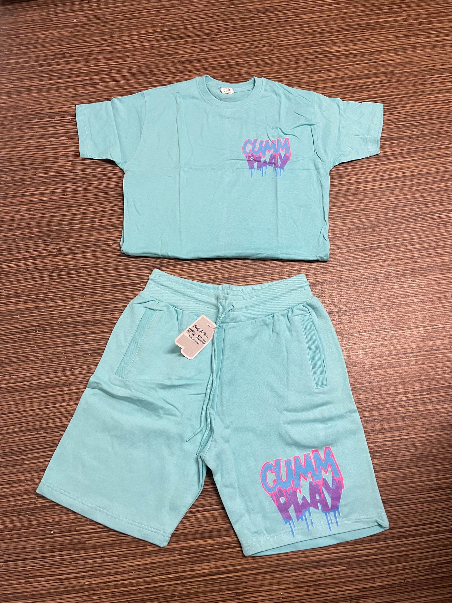 Teal Short Sets